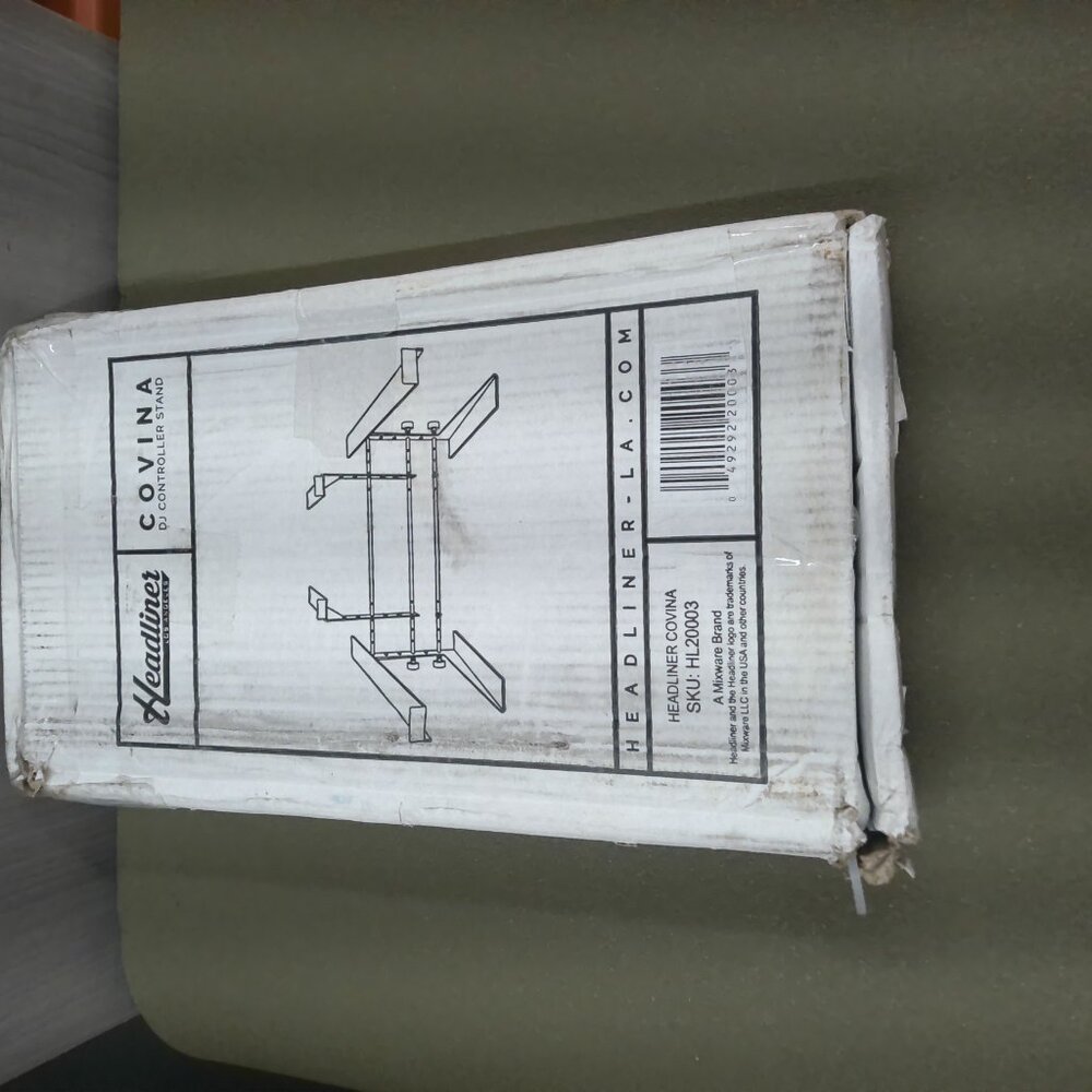 Headliner Covina Portable Dual DJ Controller Stand; Adjustable and Durable DJ - Picture 6 of 10